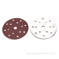 150mm alumina abrasive sand disc paper 15holes